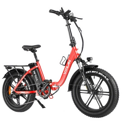 Bicicleta electrică pliabilă Vitilan U7 - Putere 750W | Baterie 20Ah | Viteză 28mph | Autonomie 65mi