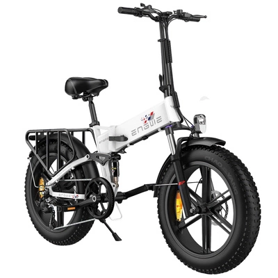 ENGWE Engine X Bicicletă electrică pliabilă - 250W putere | 13Ah baterie | 15.5mph viteză | 75mi gamă