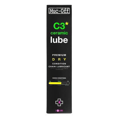 C3 Dry Weather Dry Weather Ceramic Lube 120ml Ebike Bicycle