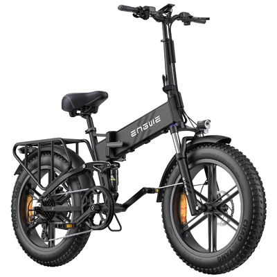 ENGWE Engine Pro 2.0 Bicicletă electrică pliabilă - 1200W putere | 16Ah baterie | 28mph viteză | 68mi gamă