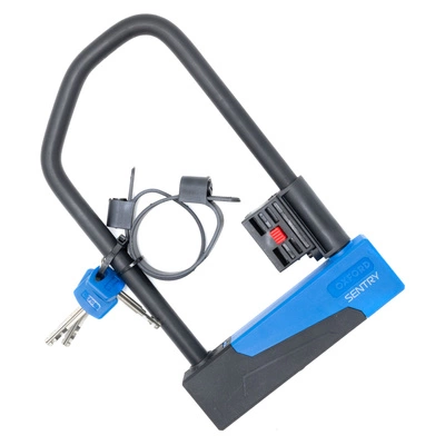 U Lock Oxford Sentry 260 190MM X 110MM D Lock Secure Ebike Escuter electric SIlver Rating